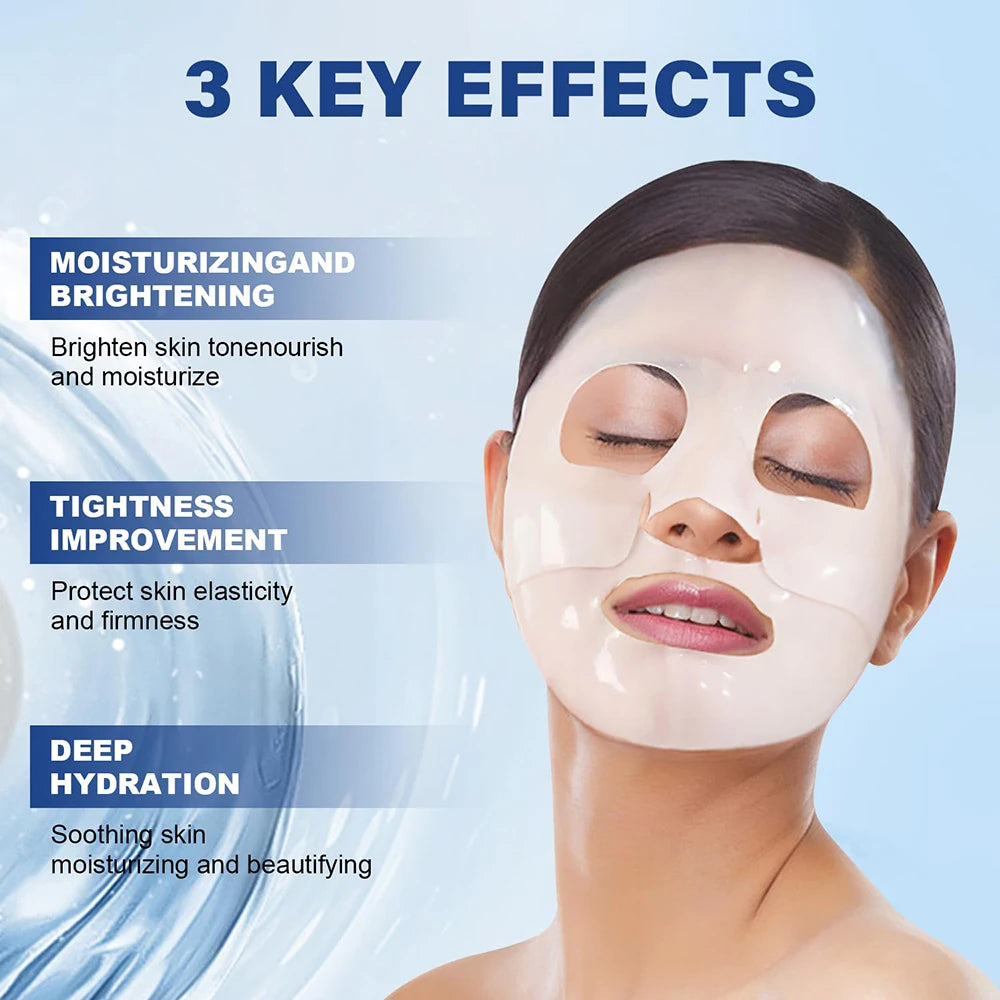 Deep Collagen Anti Wrinkle Lifting Mask Collagen Face Mask Overnight, Deep Collagen Mask for Lifting Firming Moisturizing - LKBA
