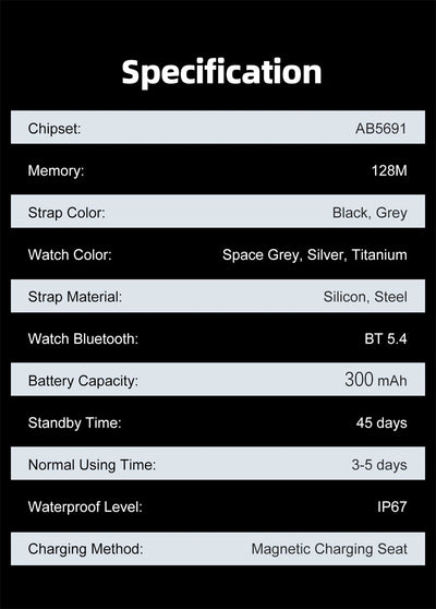 New For Xiaomi Ultra Thin Smart Watch Men 1.96" AMOLED 70+Sports Mode Health Monitor Bluetooth call Waterproof Smart Watch Woman - LKBA