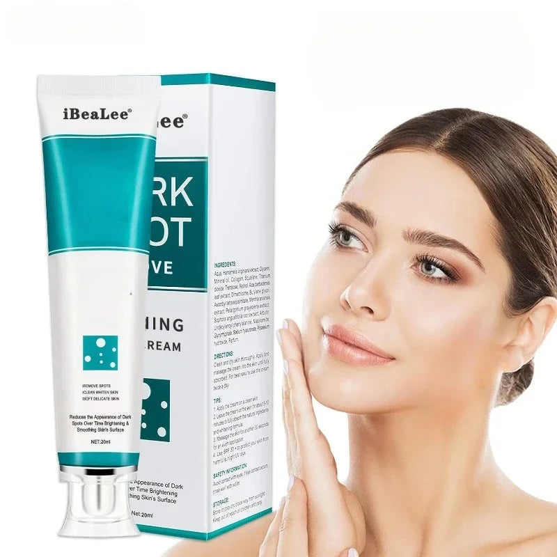 Melasma Brightening Face Cream Niacinamide Serum Brighten Cream Fade Fine Lines Lighten Dark Dot Reduce Melanin Face Skincare - LKBA