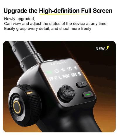 Handheld Anti-shake Gimbal Stabilizer Travel Extended Selfie Stick Face Tracking Phone Stand - LKBA