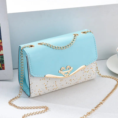 Spring and summer new sequined women's shoulder crossbody Korean - LKBA