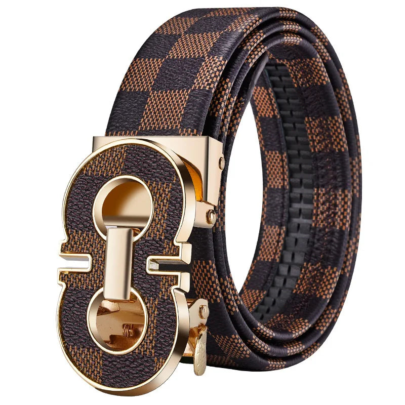 Luxury Brand Men Belt High Quality Leather Business Designer Famous Belts for men - LKBA