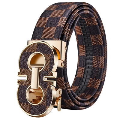 Luxury Brand Men Belt High Quality Leather Business Designer Famous Belts for men - LKBA