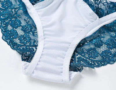 New Style Sexy Women Bra Set Lace Thin Cup B C Underwired Underwear Small Chest Gathering Push Up Lingerie Breast Bra Thong