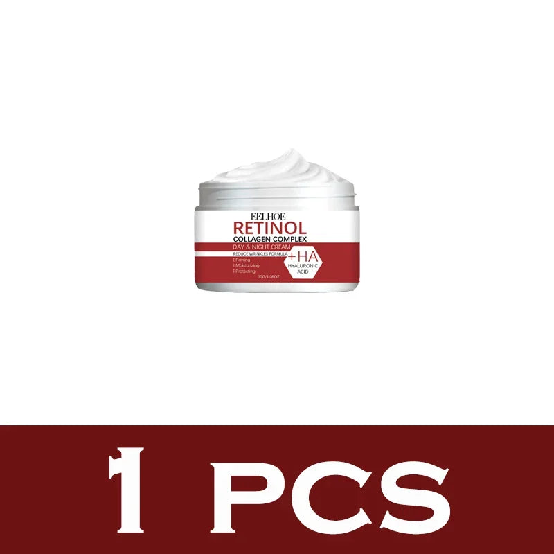 Anti-Aging Retinol Cream Collagen Wrinkle Remover Face Care Cream for Moisturizer Whitening Brighten Skin Care Products - LKBA