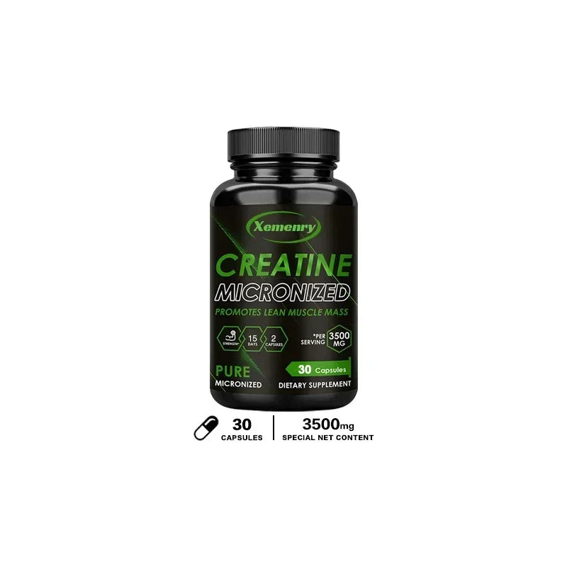 Creatine Monohydrate - Sports Supplements for Improved Performance, Muscle Recovery, and Enhancement - LKBA
