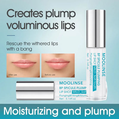 BP Spicule Plump Lip Shot Instantly Volumis Increase Lip Elasticity Long-lasting Moisturize Lip Plumper Gloss Sexy Beauty Makeup - LKBA