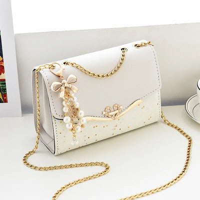 Spring and summer new sequined women's shoulder crossbody Korean - LKBA