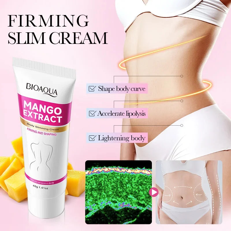 Fast Slimming Cream Weight Loss Remove Cellulite Sculpting Fat Burning Massage Firming Lifting Quickly Niacinamide Body Care 40g - LKBA