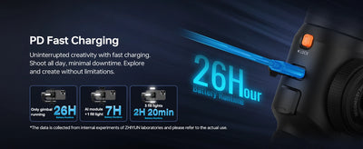 SMOOTH 5S AI Tracking Handheld Stabilizer 3-Axis Smartphone Gimbal Outdoor Gimbals - LKBA