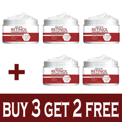 Anti-Aging Retinol Cream Collagen Wrinkle Remover Face Care Cream for Moisturizer Whitening Brighten Skin Care Products - LKBA