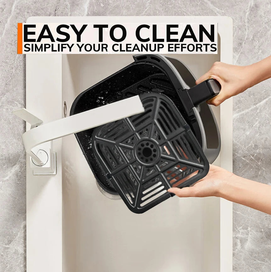 Air Fryer 5L, Electric Hot Air Fryer Oven Cooker with Touch Control & Nonstick Basket & Visible Window - LKBA