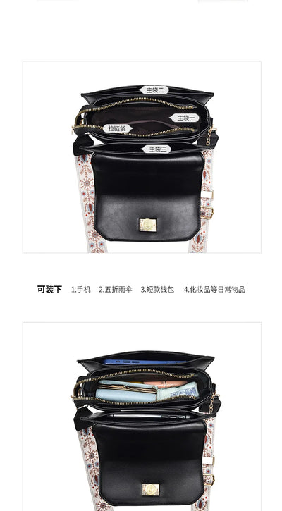 New Women Bag shoulder bag for women high quality sac a main Fashion Large capacity casual handbag single shoulder crossbody bag - LKBA