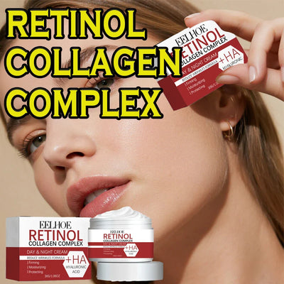 Anti-Aging Retinol Cream Collagen Wrinkle Remover Face Care Cream for Moisturizer Whitening Brighten Skin Care Products - LKBA