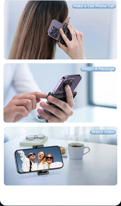 Multifunctional selfie stick with light - LKBA