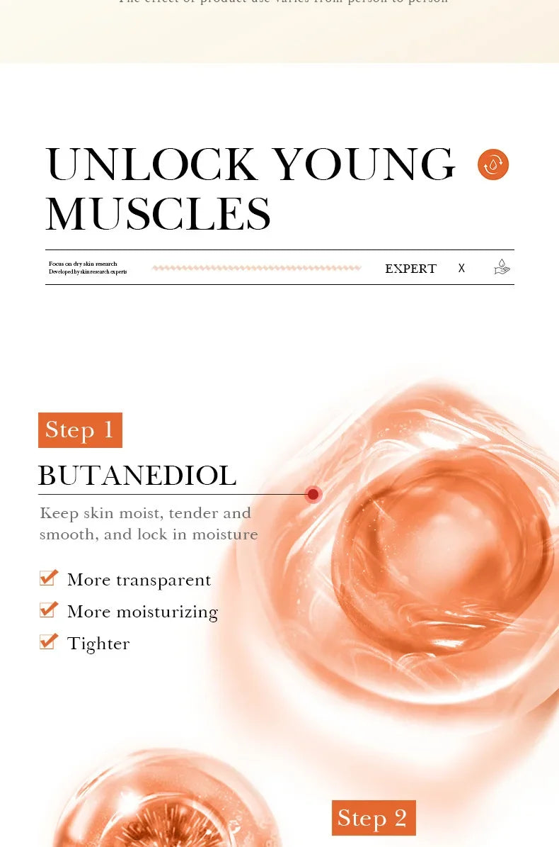 Facial  Serum Yeast Freeze-Dried Power Skin Care Set Shrink Pores Moisturizing Brighten Anti Aging Peptides Essence - LKBA