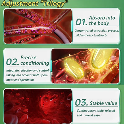 Nattokinase Capsules Blood Vessel Clean Dissolve Blood Clots Lowering Pressure Prevent Arteriosclerosis Improve Vascular Health - LKBA