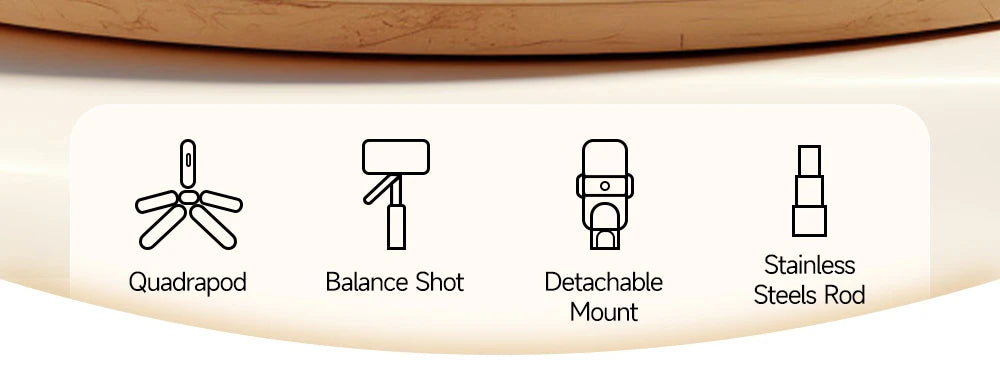 TOKQI Extendable Tripod with Bluetooth Remote,1/4'' Screw,Phone Holder,72inch Monopod for Smartphone Camera Projector brackets - LKBA