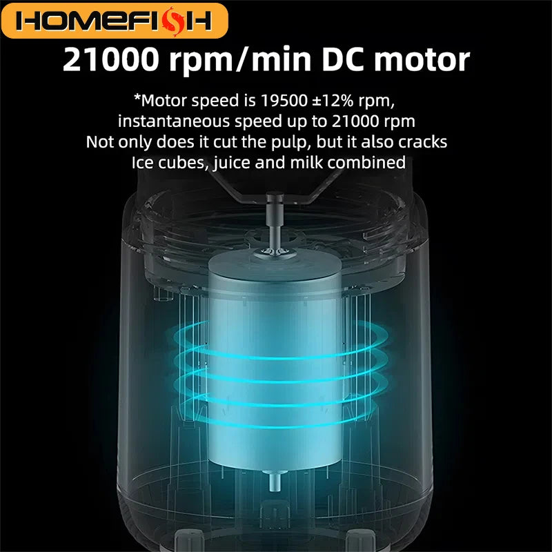 Portable Juicer Blender 400ml Electric Fruit Juicer USB Charging Lemon Orange Fruit Juicing Cup Smoothie Blender Machine 2cups - LKBA