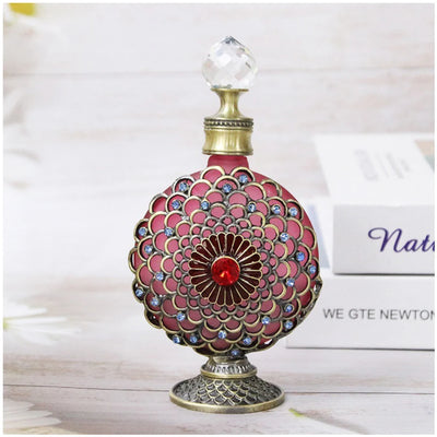 30ml Luxury Vintage Perfume Bottles parfum Mini Travel Essentials Oil Glass Dubai Refillable Perfume Refill mini Dropper Bottle - LKBA