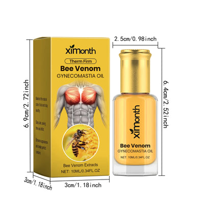 Man Chest Firming Oil Gynecomastia Tightening Remove Excess Fat Strengthen Chest Muscles - LKBA