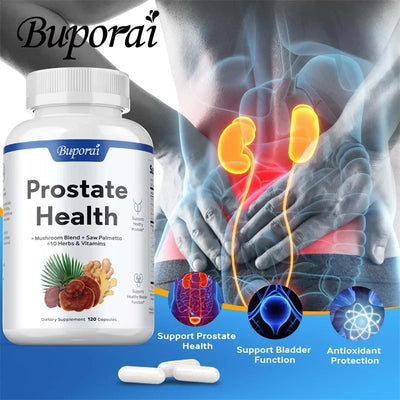 Prostate Health - Reduce Nighttime Bathroom Visits, Improve Performance - LKBA
