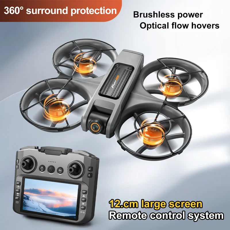 S156 RC Drone 2.4G 5G GPS Professional 8K HD Aerial Photography Remote Control Aircraft HD Dual Camera Quadcopter - LKBA