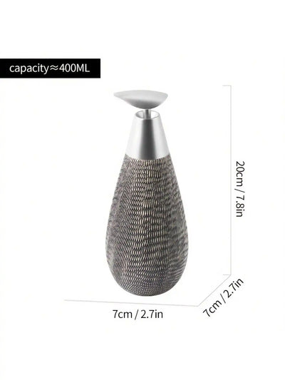 Creative Retro Style Ceramic Push-Type Soap Dispenser with Pump, Hand Soap Bottle - LKBA