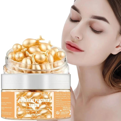 50Pcs Collagen Face Care Capsules Serum Spot Acne Wrinkle Remover Firming Whitening Hyaluronic Acid Essence Skin Care New style - LKBA