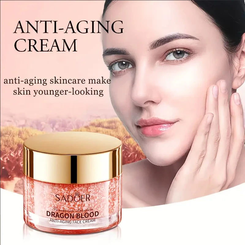 50g Reishi Mushroom & Dragon's Blood Face Cream Hydrating Moisturizing Skin Revitalizing - LKBA