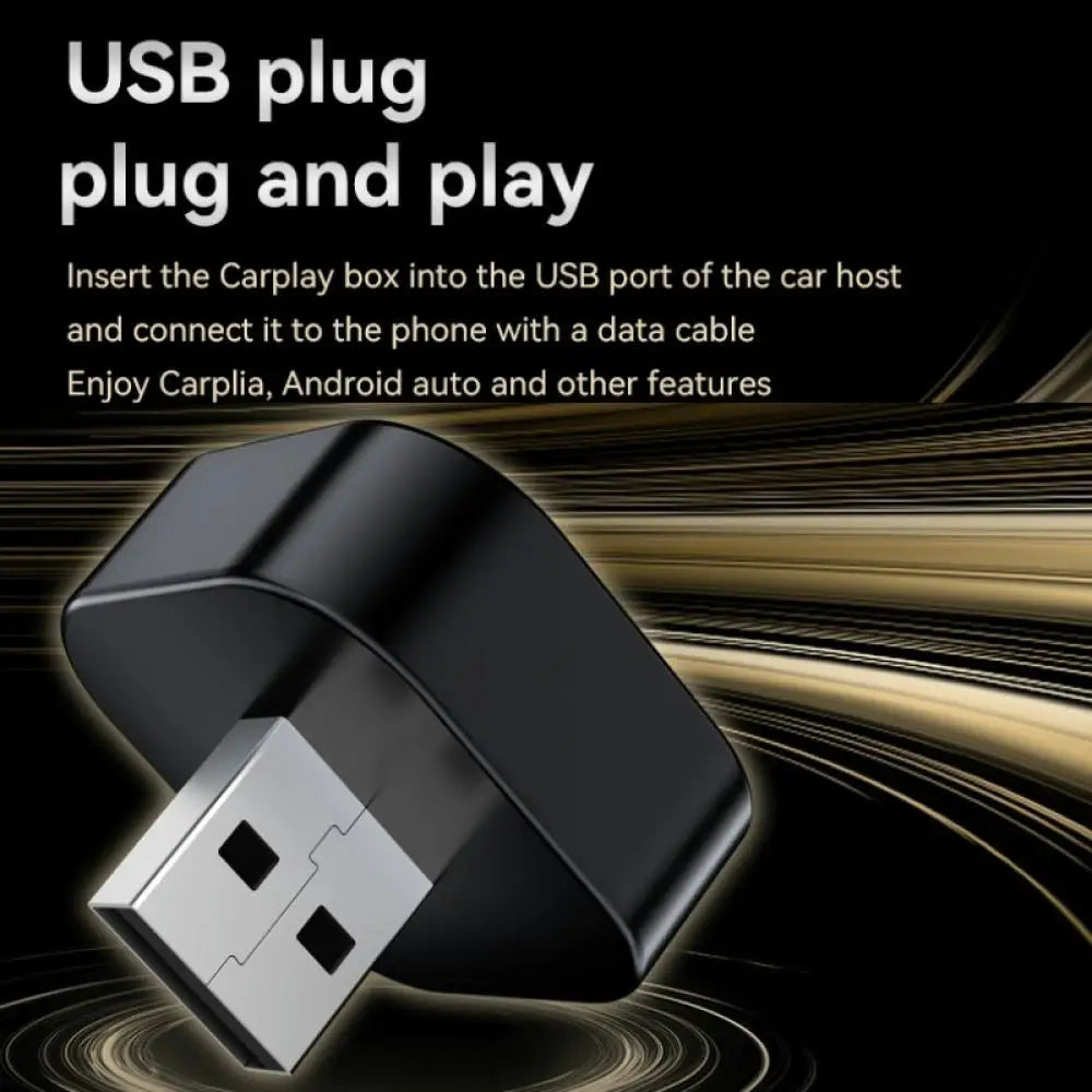 2025 NEW Wireless Carplay Adapter Android Auto 2in 1 Smart Dongle WIFI For iphone Android Phone For Volvo Benz Mg Kia Chery VW - LKBA