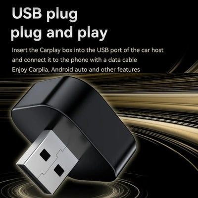 2025 NEW Wireless Carplay Adapter Android Auto 2in 1 Smart Dongle WIFI For iphone Android Phone For Volvo Benz Mg Kia Chery VW - LKBA