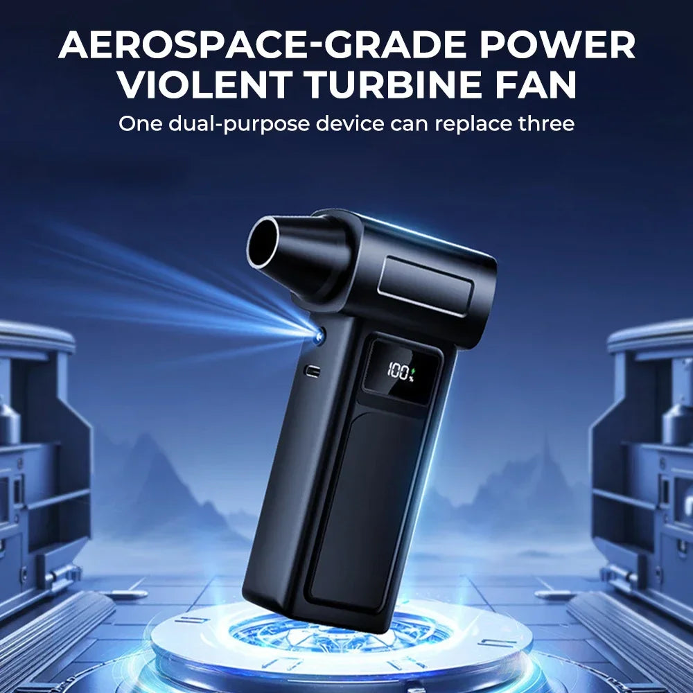 Xiaomi Powerful 1000000RPM 65m/s Air Vortex Brushless Protable Blower Dust Cleaner With Smart Display Brushless Electric Blower - LKBA