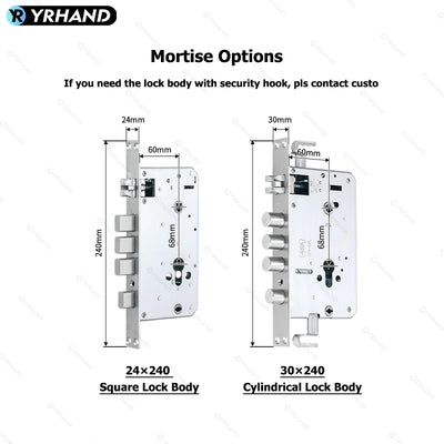 Real Time Intercom Palm Vein Recognition Intelligente Tuya Wifi  3DFace Unlock Outdoor Front Smart Digital Door Lock With Camera - LKBA