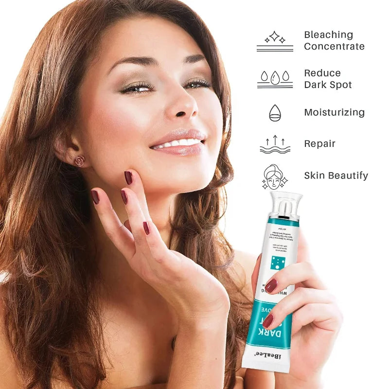 Melasma Brightening Face Cream Niacinamide Serum Brighten Cream Fade Fine Lines Lighten Dark Dot Reduce Melanin Face Skincare - LKBA