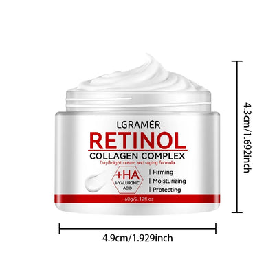 Retinol Lifting Firming Cream Collagen Smooth wrinkles Face Cream for Moisturizer Whitening Brighten - LKBA