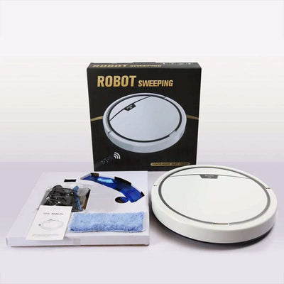 Automatic App Control Vacuum Cleaner Household Floor Sweeper Water Tank Wet Dry Electric Mop Robot Vacuum Cleaning Machine - LKBA