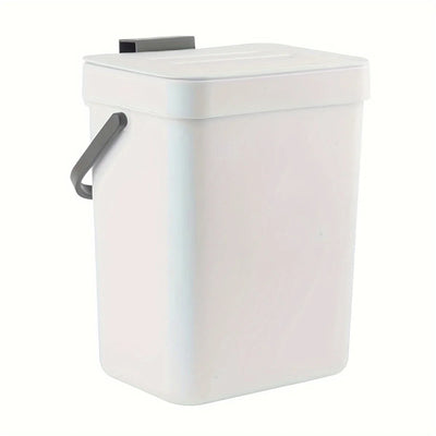 Food Waste Basket Bin for Kitchen, Small Countertop Compost Bin with Lid,Odor-Free Food Scrap Container - LKBA