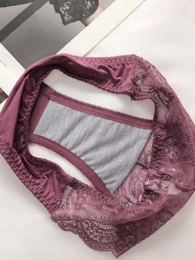 High Quality Hot Selling Sexy Women's Wireless Two-piece Butterfly Solid Color Underwear Women's Lace Underwear Set B2046 - LKBA