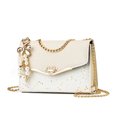Spring and summer new sequined women's shoulder crossbody Korean - LKBA