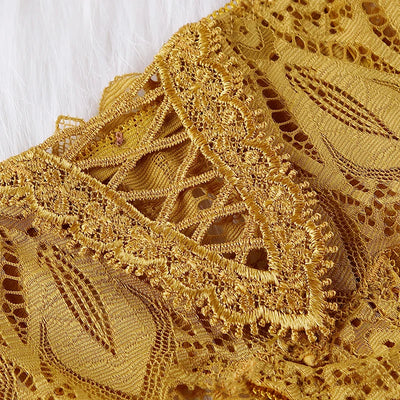 BANNIROU Women's Thongs Underwear Female Intimates T-back G-string Sexy Transparent Lace Low-Rise Panties Lingerie For Woman - LKBA