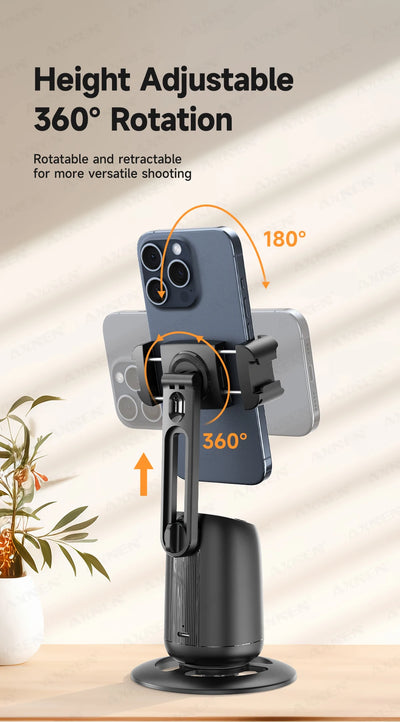 360°Rotating P05 AI Face Tracking Desktop Gimbal Stabilizer Intelligent Follow Shoot Gesture Control - LKBA