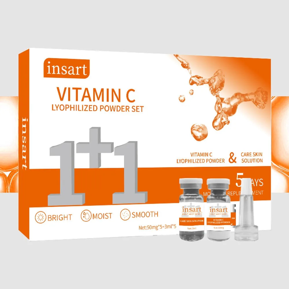 Niacinamide Oligopeptide VC Lyophilized Powder Face Serum Anti Aging Brightening Moisturizing Essence for All Skin Skincare - LKBA