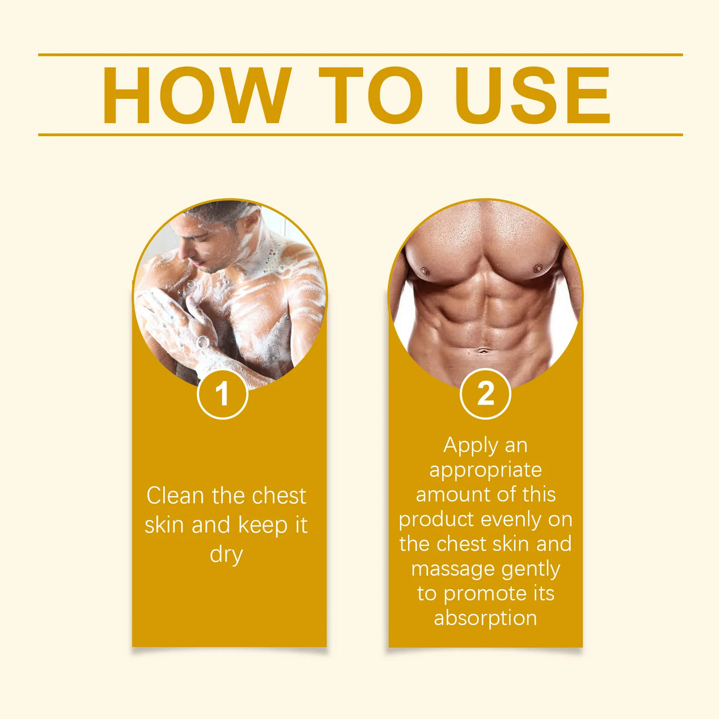 Man Chest Firming Oil Gynecomastia Tightening Remove Excess Fat Strengthen Chest Muscles - LKBA