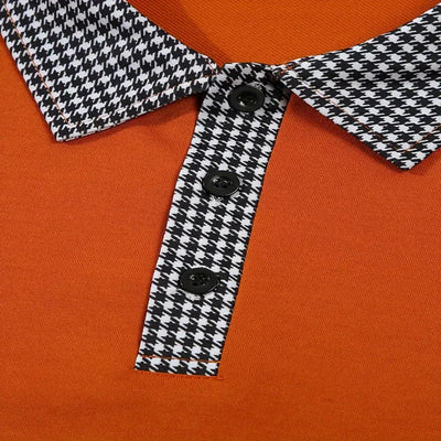 Spring and Autumn Men's Long Sleeve Polo Shirt Classic Business Office T-shirt Male Street Casual Fashion Solid Color Top - LKBA