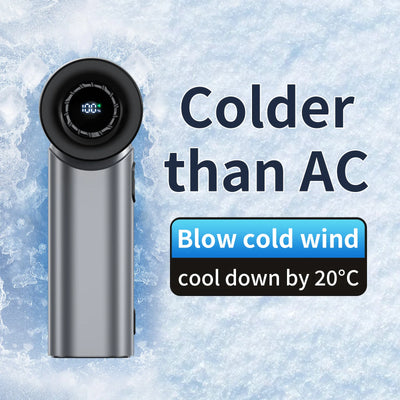 Rechargeable Handheld Fan, Stylish Design, Portable High Speed Fan - Small and Powerful for Outdoor Sports, Travel, Camping - LKBA