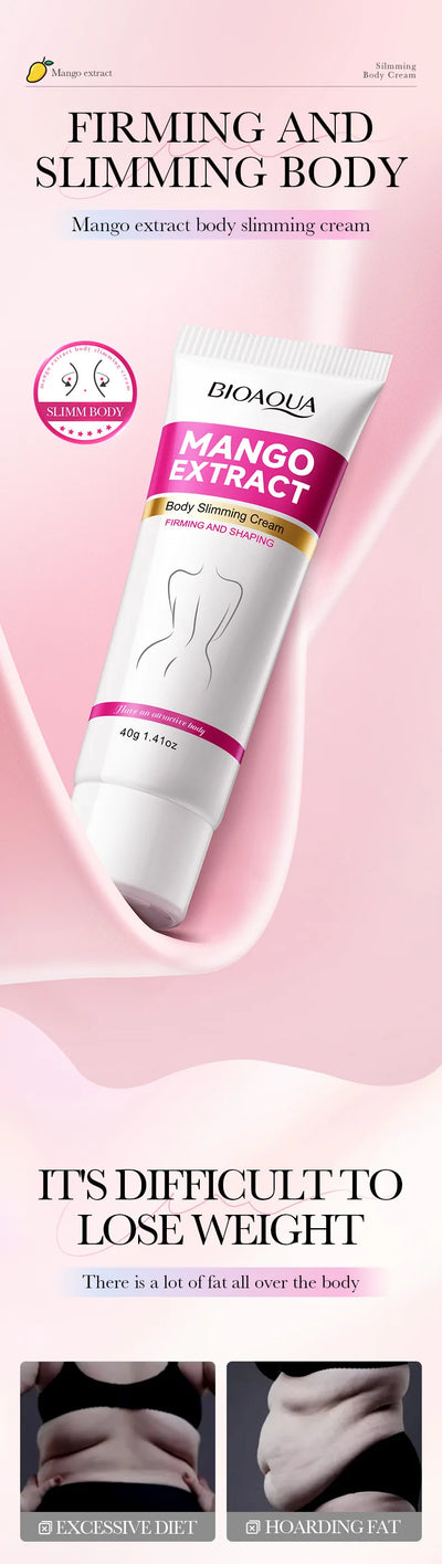 Fast Slimming Cream Weight Loss Remove Cellulite Sculpting Fat Burning Massage Firming Lifting Quickly Niacinamide Body Care 40g - LKBA