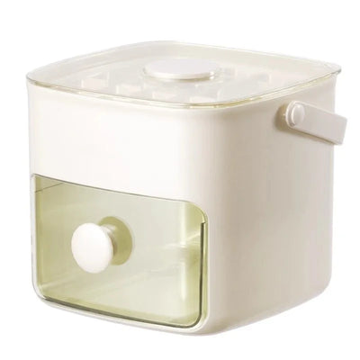 48 Grids Ice Tray Ice Model Machine Double-layer Large Capacity Ice Storage Machine Fridge - LKBA