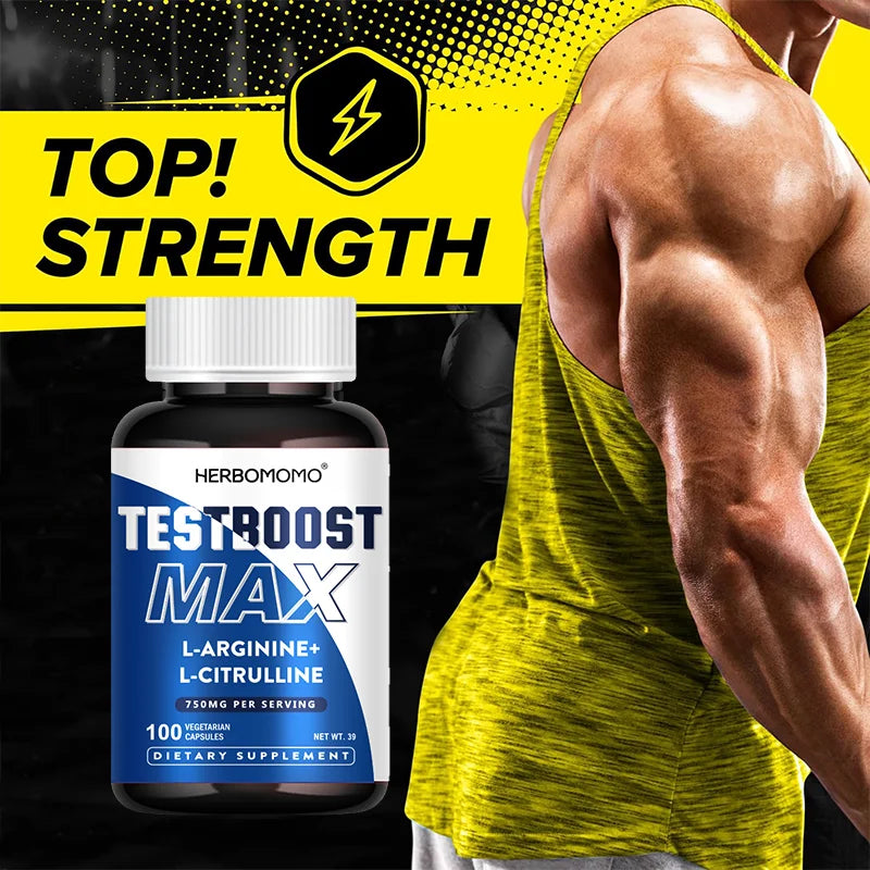 L-Arginine & L-Citrulline 100 Capsules Non-GMo Supports Reproductive Health Natural Energizer, Plant-Based, Pure &  Organic - LKBA