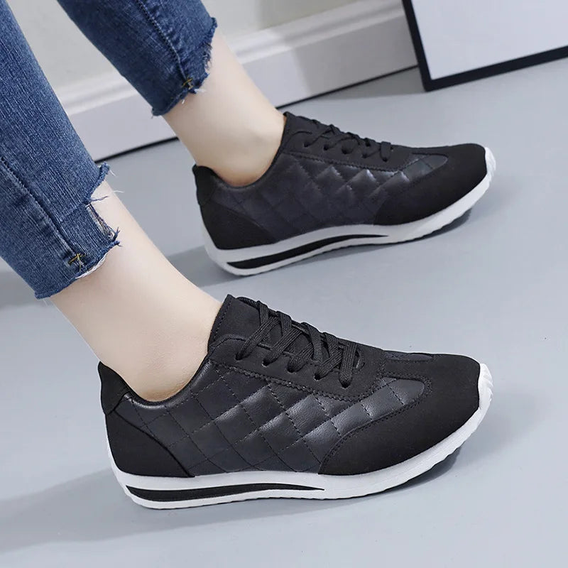 Spring Women's Sneakers Fashion Ladies Vulcanize Shoes Outdoor Running Walking Female Shoes